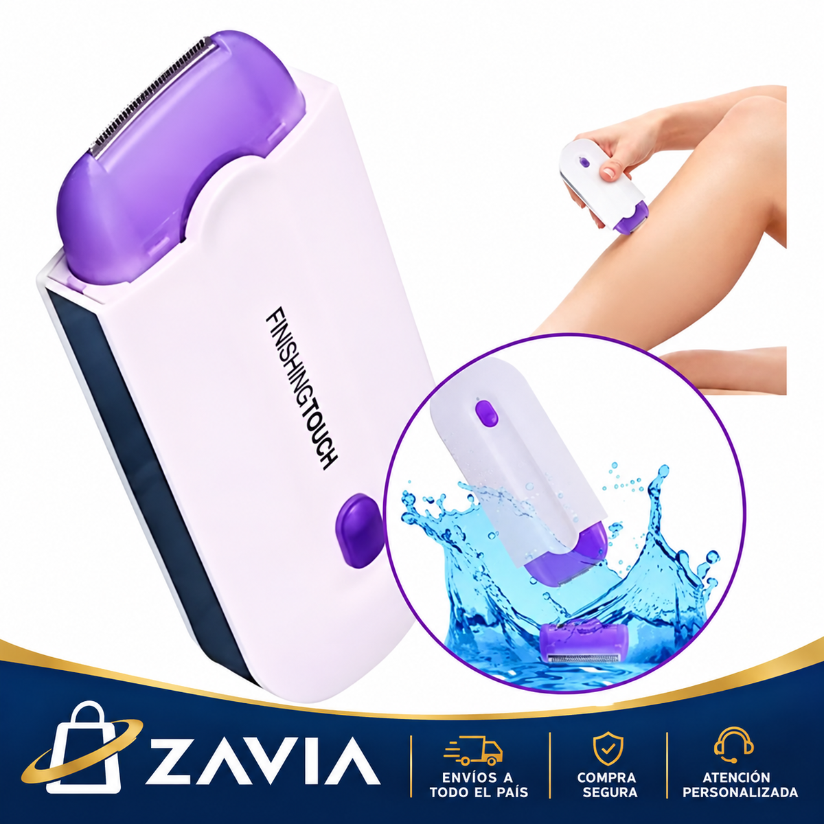 Depiladora Recargable USB – Facial y Corporal