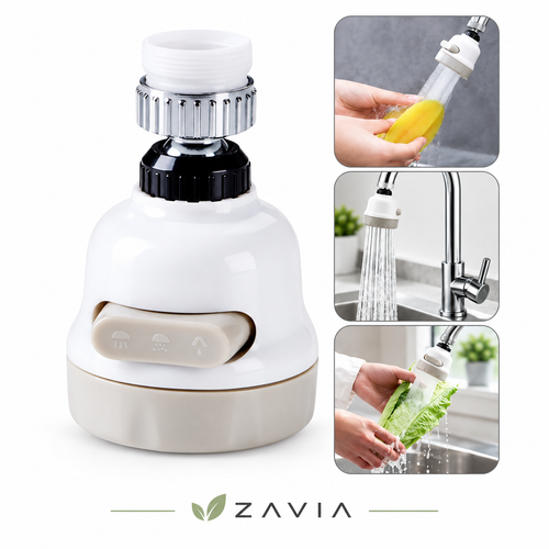 Adaptador Giratorio 360° Para Grifo - Zavia