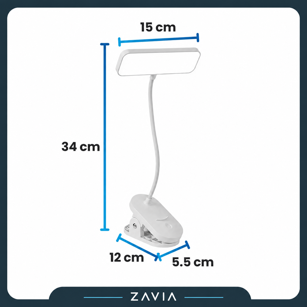 Lampara Velador Flexible Led Usb