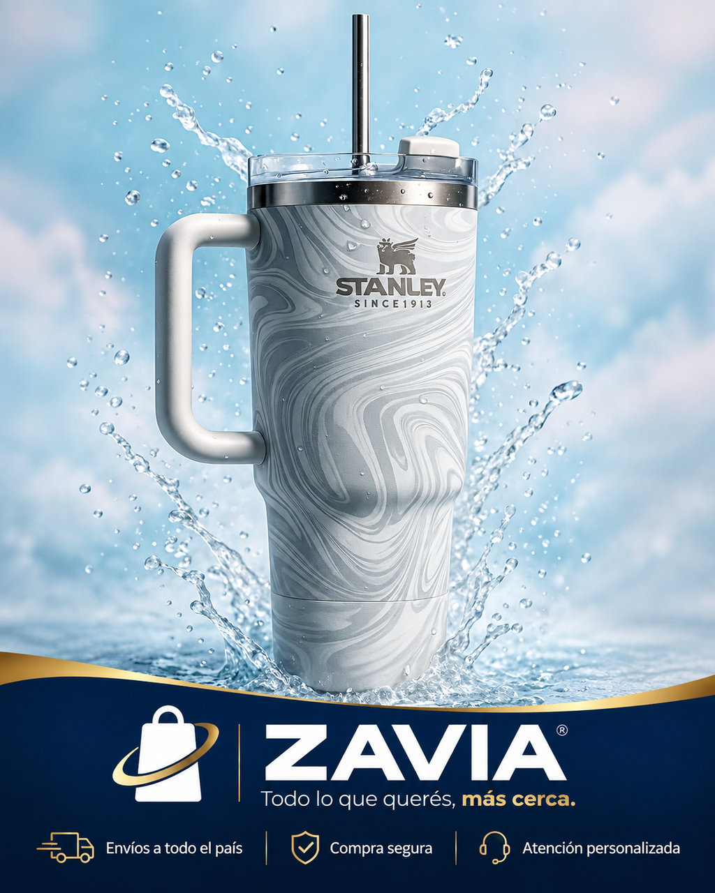 VASO QUENCHER MARMOLADO - STANLEY